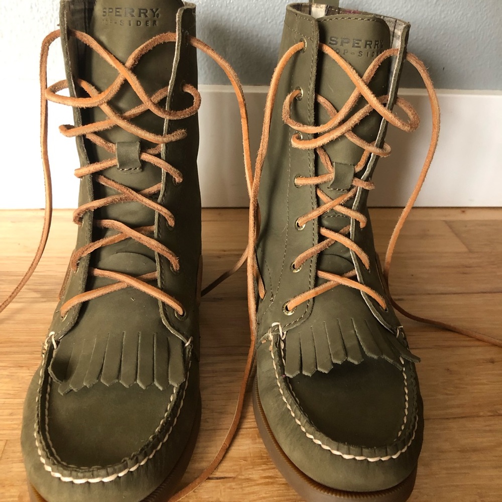 Sperry Leather Boots